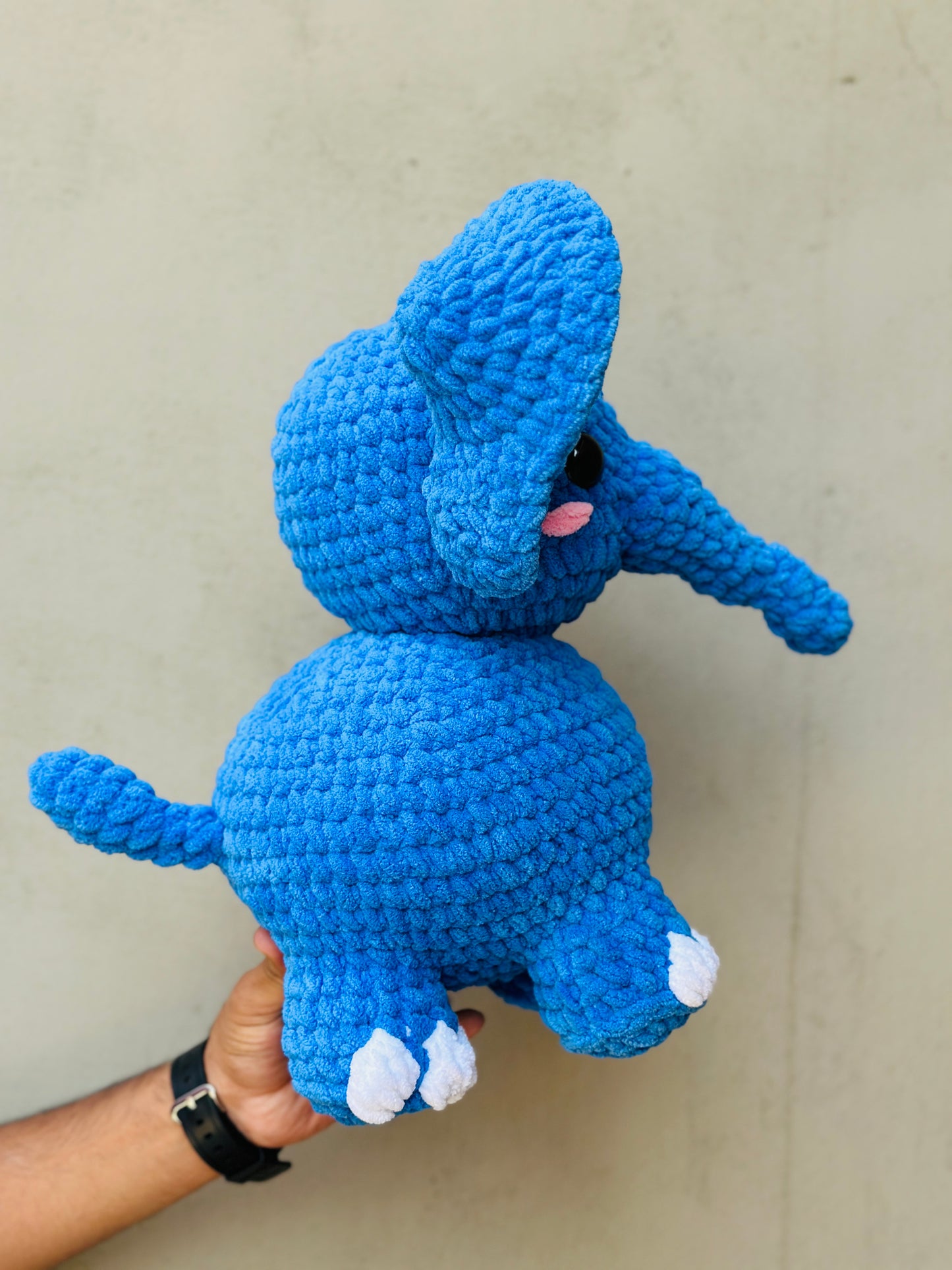 Crochet elephant plushies