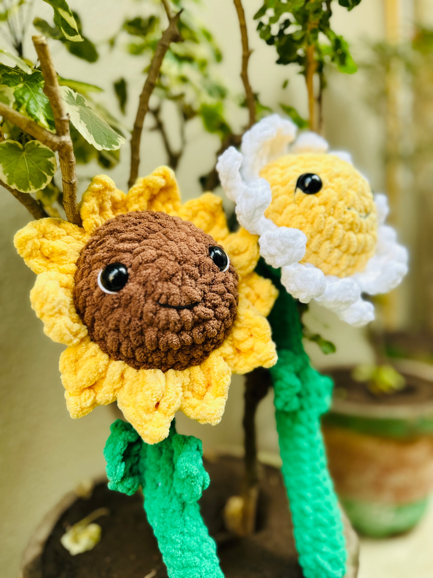 Sunflower plushie