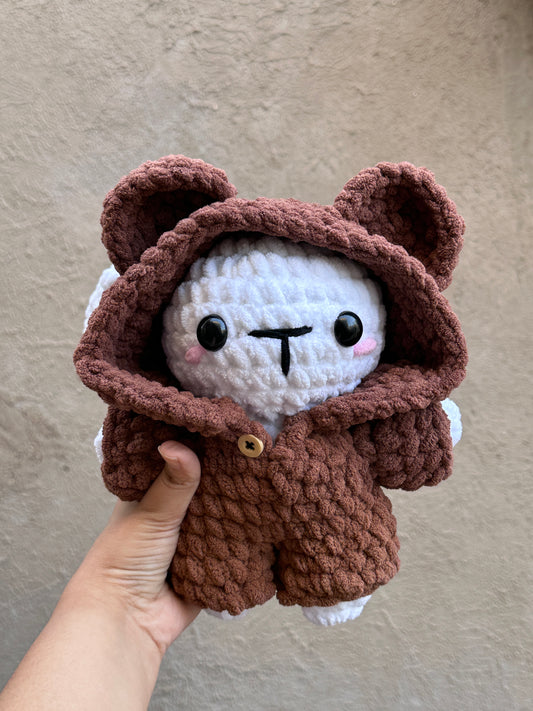 Teddy with hood