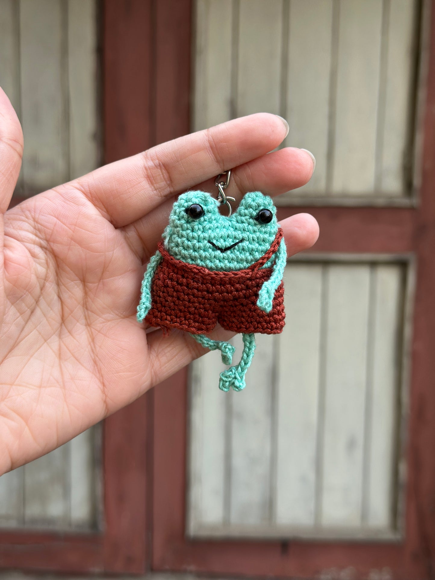 Frog keychain 🐸