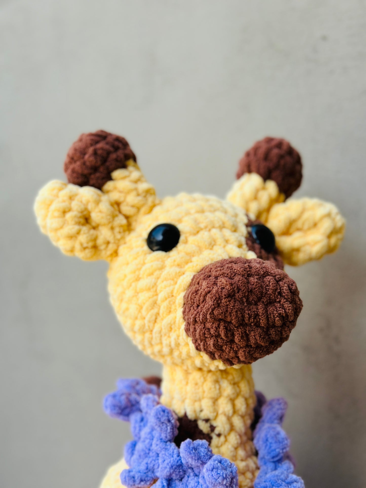 Crochet giraffe plushie